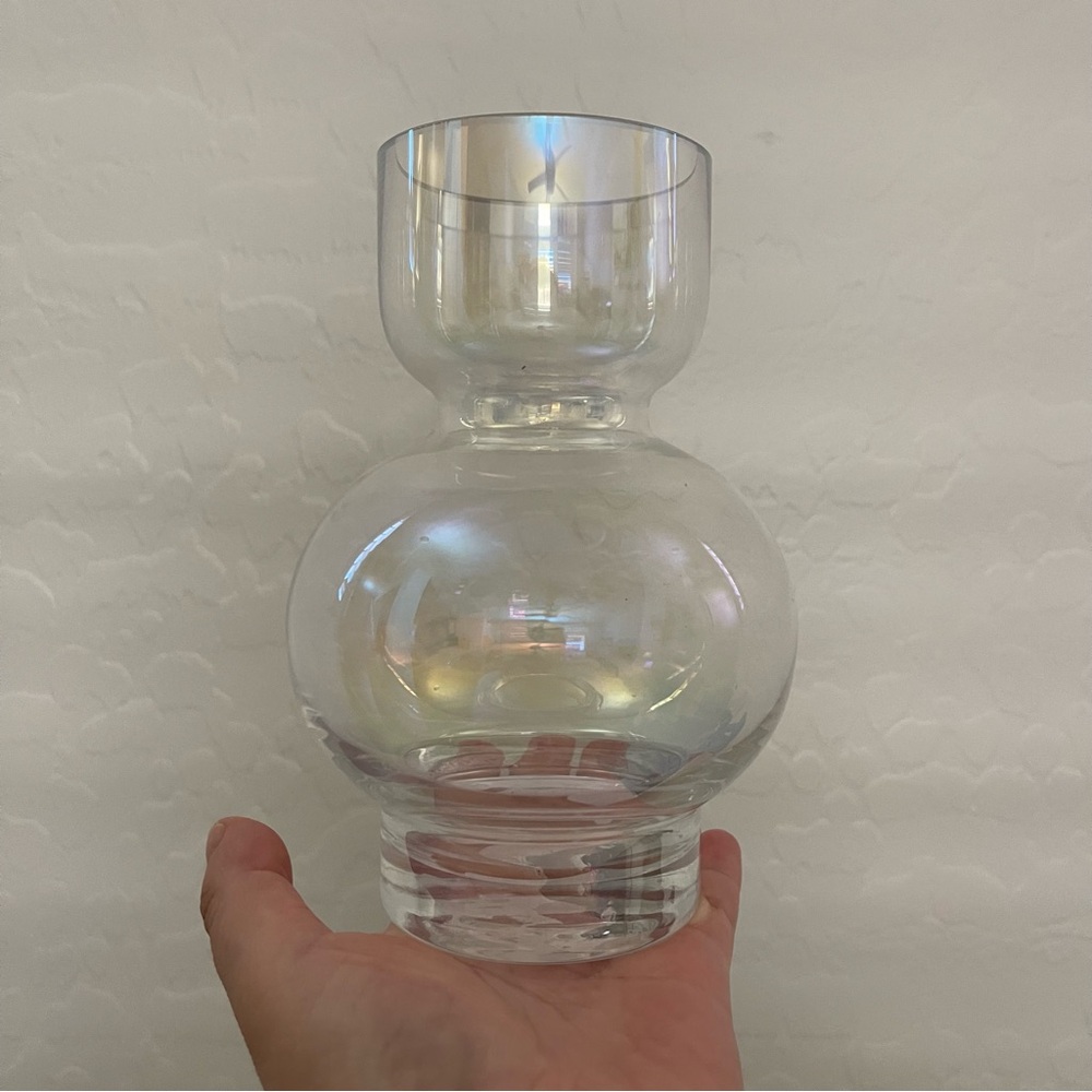 🌻 Nordstrom Rack Home Decorative Clear Bud Glass Vase